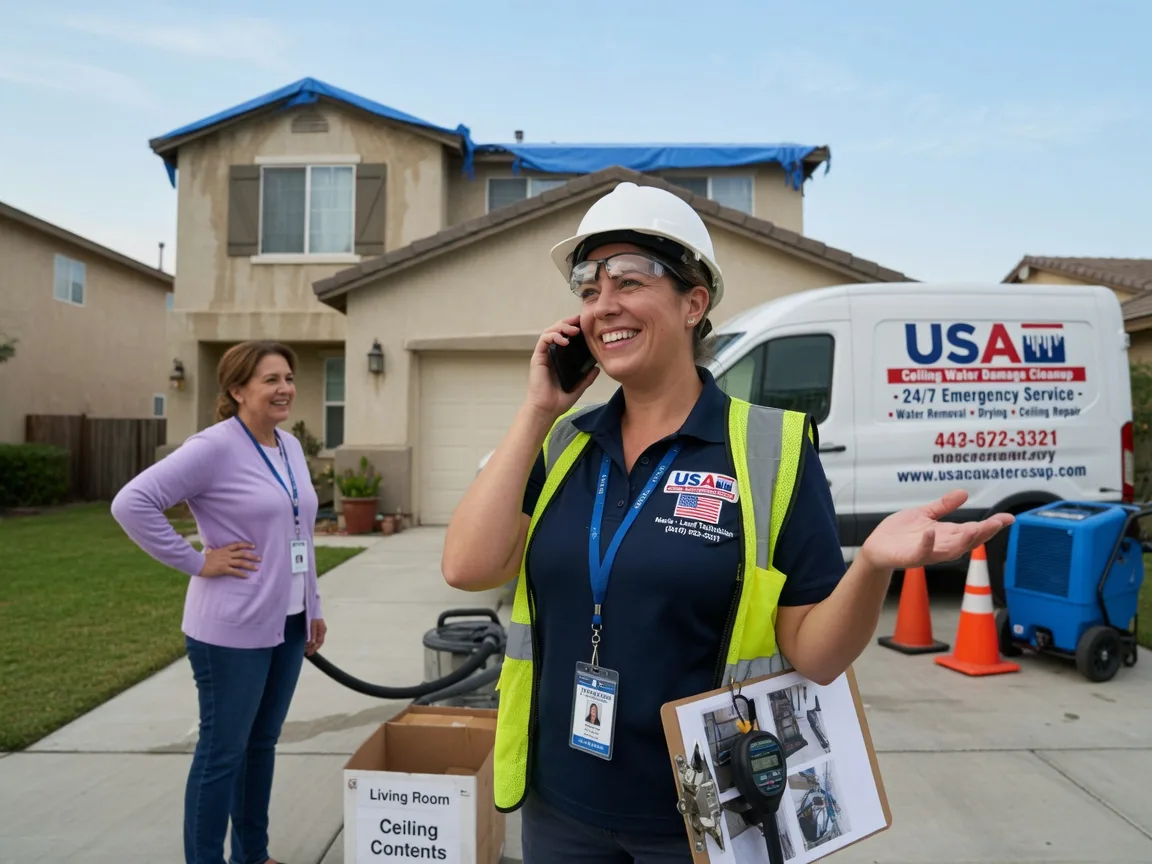 Ceiling Water Damage Restoration Potter Valley, CA FAQs